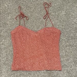 Abercrombie Tie Strap Top